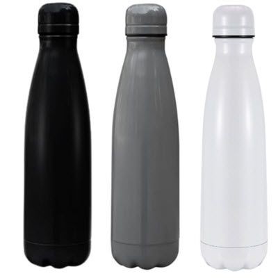 OASIS POLISHED STAINLESS STEEL METAL THERMAL INSULATED THERMAL INSULATED SPORTS BOTTLE - 500ML