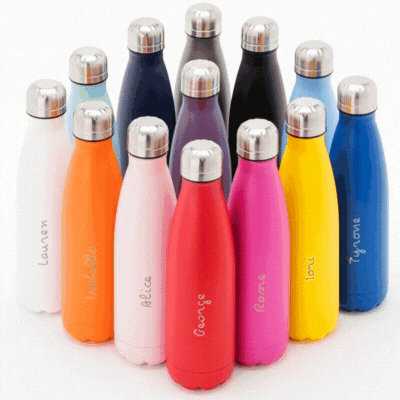 OASIS POWDER COATED STAINLESS STEEL METAL, THERMAL INSULATED BOTTLE - 500ML