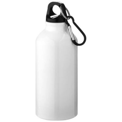 OREGON 400 ML ALUMINIUM METAL WATER BOTTLE with Carabiner