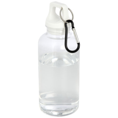 OREGON 400 ML RCS CERTIFIED RECYCLED PLASTIC WATER BOTTLE with Carabiner