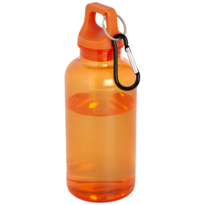 OREGON 400 ML RCS CERTIFIED RECYCLED PLASTIC WATER BOTTLE with Carabiner