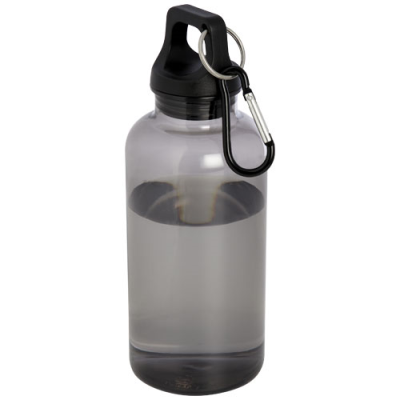 OREGON 400 ML RCS CERTIFIED RECYCLED PLASTIC WATER BOTTLE with Carabiner