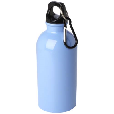 OREGON 400 ML RCS CERTIFIED SINGLE WALL STAINLESS STEEL METAL WATER BOTTLE with Carabiner