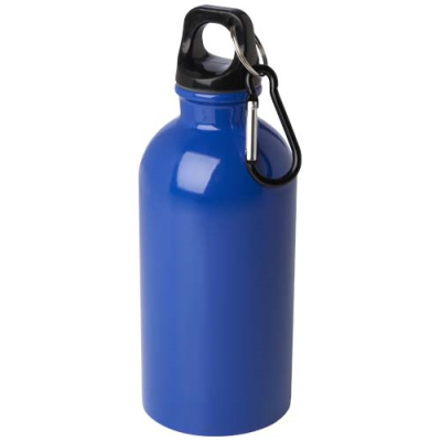 OREGON 400 ML RCS CERTIFIED SINGLE WALL STAINLESS STEEL METAL WATER BOTTLE with Carabiner