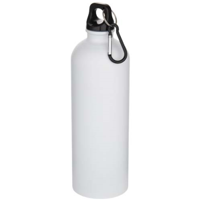 OREGON 750 ML MATTE RCS RECYCLED SINGLE WALL STAINLESS STEEL METAL WATER BOTTLE with Carabiner