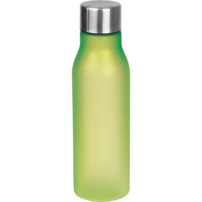 PLASTIC DRINK BOTTLE in Apple Green