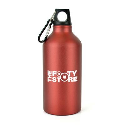 POLLOCK FROSTED 550ML SPORTS BOTTLE in Red