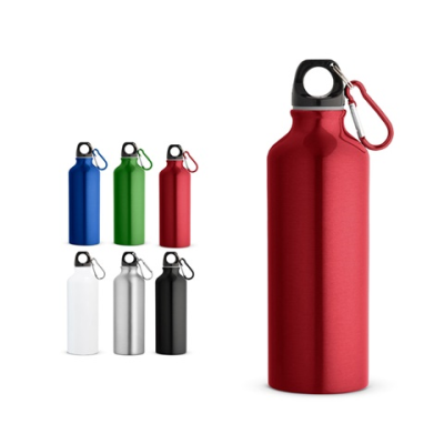 RE-LANDSCAPE M RECYCLED ALUMINIUM METAL BOTTLE with Carabiner 530 Ml
