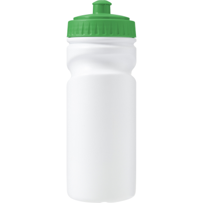 RECYCLABLE SINGLE WALLED BOTTLE (500ML) in Green