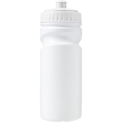 RECYCLABLE SINGLE WALLED BOTTLE (500ML) in White