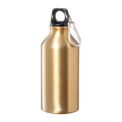 RECYCLED ALUMINIUM METAL BOTTLE in Gold