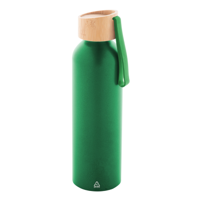RECYCLED ALUMINIUM METAL BOTTLE in Green