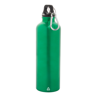 RECYCLED ALUMINIUM METAL BOTTLE in Green