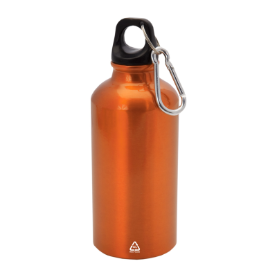 RECYCLED ALUMINIUM METAL BOTTLE in Orange