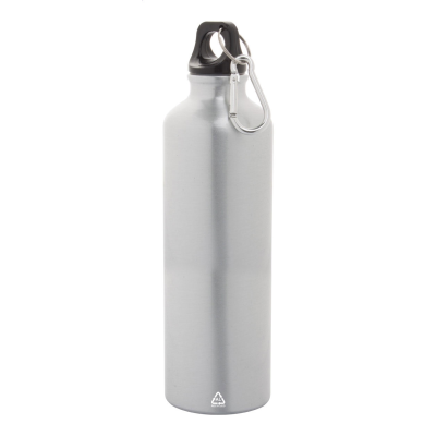 RECYCLED ALUMINIUM METAL BOTTLE in Silver