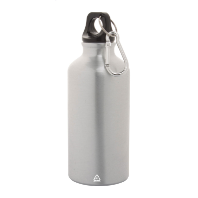 RECYCLED ALUMINIUM METAL BOTTLE in Silver