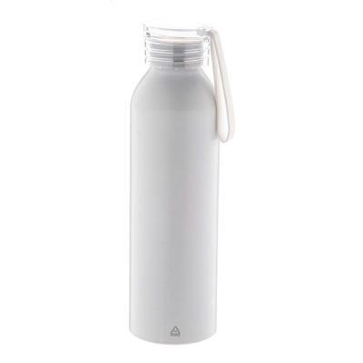 RECYCLED ALUMINIUM METAL BOTTLE in White