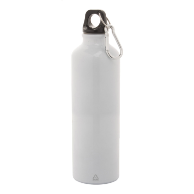 RECYCLED ALUMINIUM METAL BOTTLE in White
