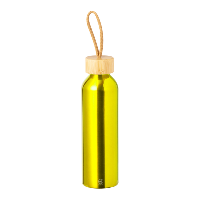 RECYCLED ALUMINIUM METAL BOTTLE in Yellow