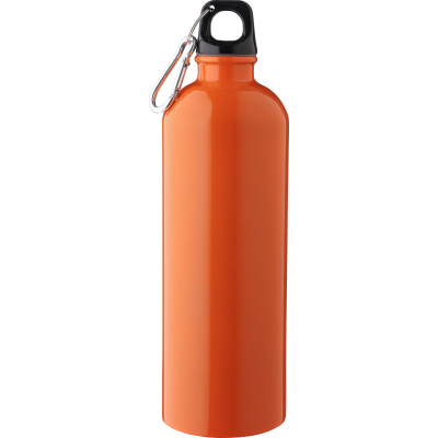 RECYCLED SINGLE WALLED BOTTLE (750 ML) in Orange