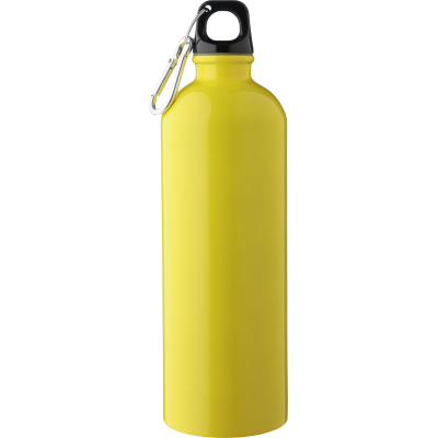 RECYCLED SINGLE WALLED BOTTLE (750 ML) in Yellow