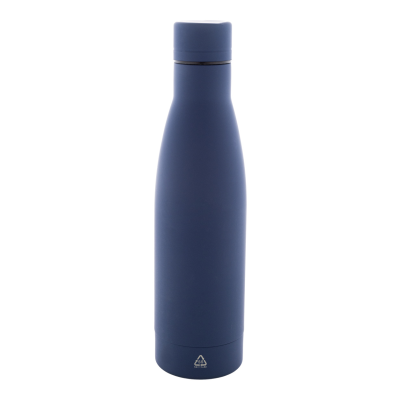 RECYCLED STAINLESS STEEL METAL BOTTLE in Dark Blue