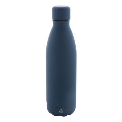 RECYCLED STAINLESS STEEL METAL BOTTLE in Dark Blue