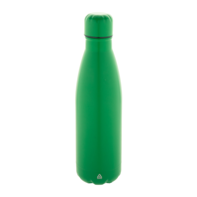 RECYCLED STAINLESS STEEL METAL BOTTLE in Green