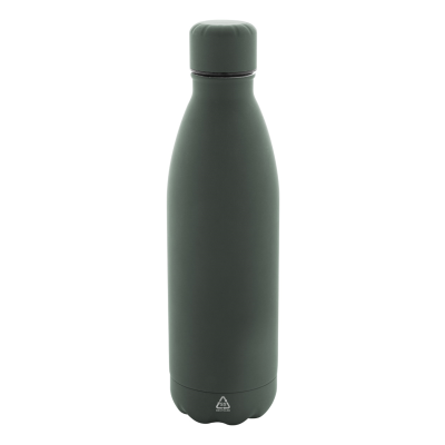 RECYCLED STAINLESS STEEL METAL BOTTLE in Green