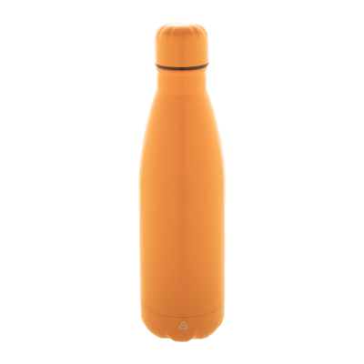 RECYCLED STAINLESS STEEL METAL BOTTLE in Orange