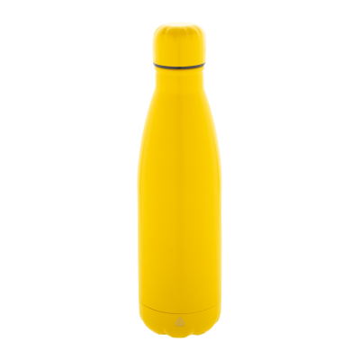 RECYCLED STAINLESS STEEL METAL BOTTLE in Yellow