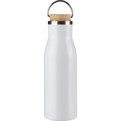 RECYCLED STEEL BOTTLE (500ML) in White
