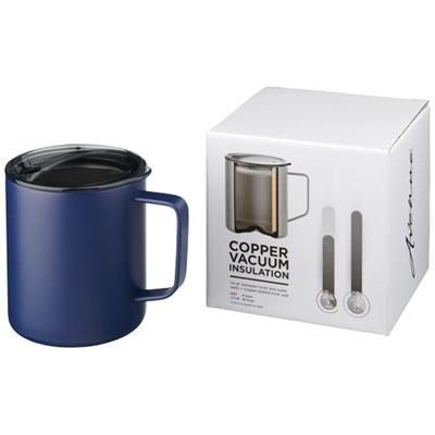 ROVER 420 ML COPPER VACUUM THERMAL INSULATED MUG in Navy