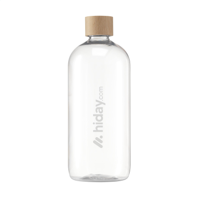 RPET BEECH WOOD BOTTLE 750 ML WATER BOTTLE in Clear Transparent