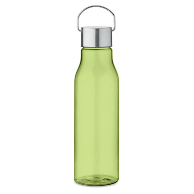 RPET BOTTLE with PP Lid 600 Ml in Green