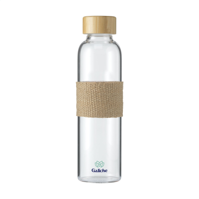 SENGA GLASS BAMBOO 500 ML DRINK BOTTLE in Bamboo