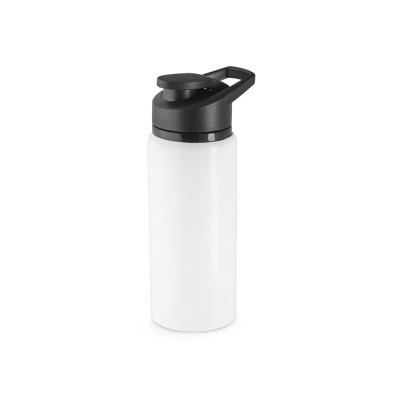 SHAWN SPORTS BOTTLE in 100% Recycled Aluminium Metal 660 Ml in White