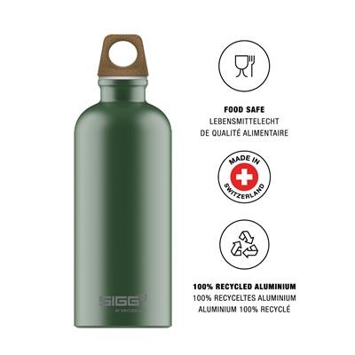 SIGG TRAVELLER BOTTLE 0,6L LEAF GREEN TOUCH
