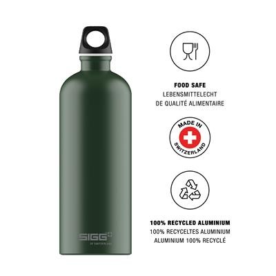 SIGG TRAVELLER BOTTLE 1L LEAF GREEN TOUCH