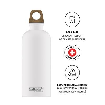 SIGG TRAVELLER BOTTLE MY PLANET 0,6L WHITE TOUCH