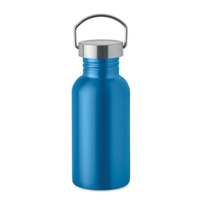 SINGLE WALL BOTTLE 500 ML in Blue