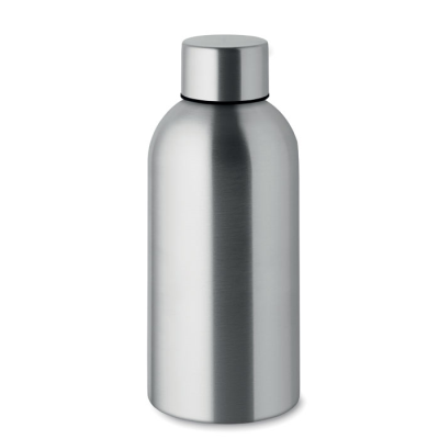 SINGLE WALL BOTTLE 500 ML in Silver