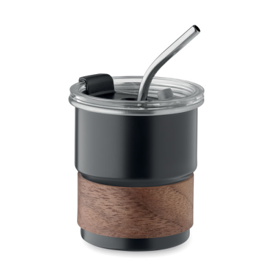 SINGLE WALL TUMBLER 260 ML in Black