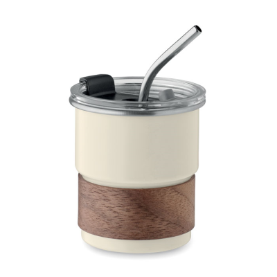 SINGLE WALL TUMBLER 260 ML in Brown