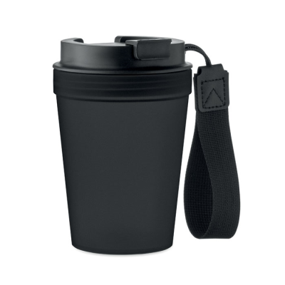 SINGLE WALL TUMBLER 300 ML in Black