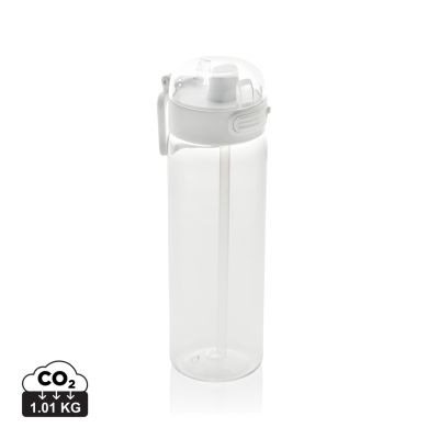 SIPNLOCK RCS RPET LEAKPROOF SPORTS WATER BOTTLE 800ML in White