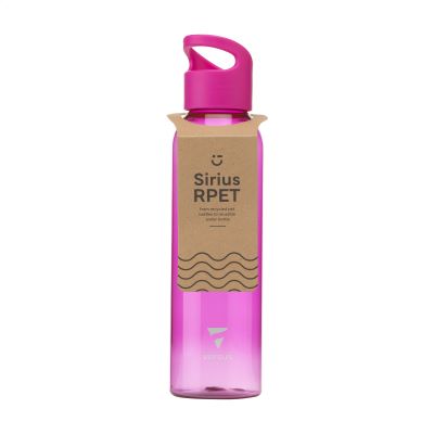 SIRIUS GRS RPET 650 ML DRINK BOTTLE in Pink