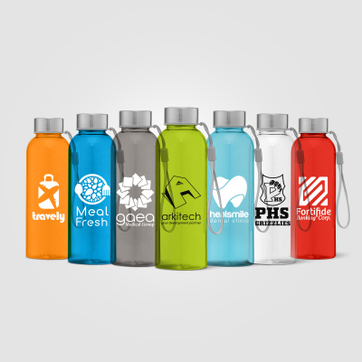 SKYE - 500 ML RPET WATER BOTTLE with Wrist Strap