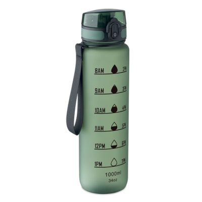 SPORTS WATER BOTTLE RPET 1L in Green