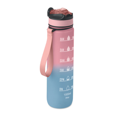 SPORTS WATER BOTTLE RPET 1L in Pink